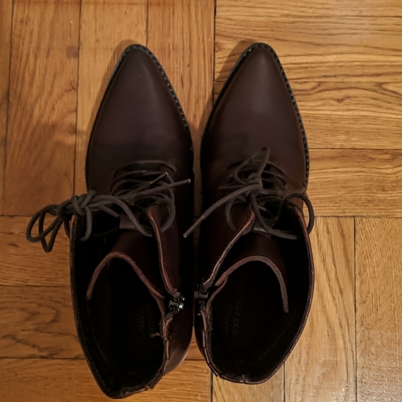 Jeffrey Campbell Kela-Lu Bootie Sz 6.5 Brown - Picture 6 of 16